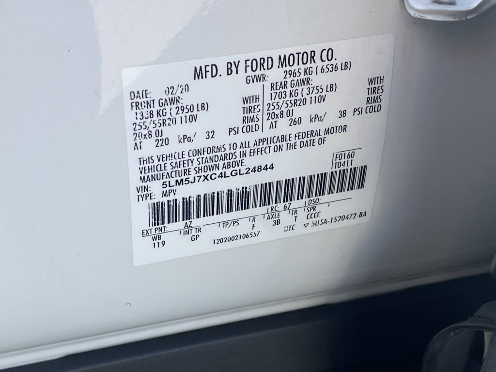 Used 2020 Lincoln Aviator Reserve w/ Elements Package Plus image 33