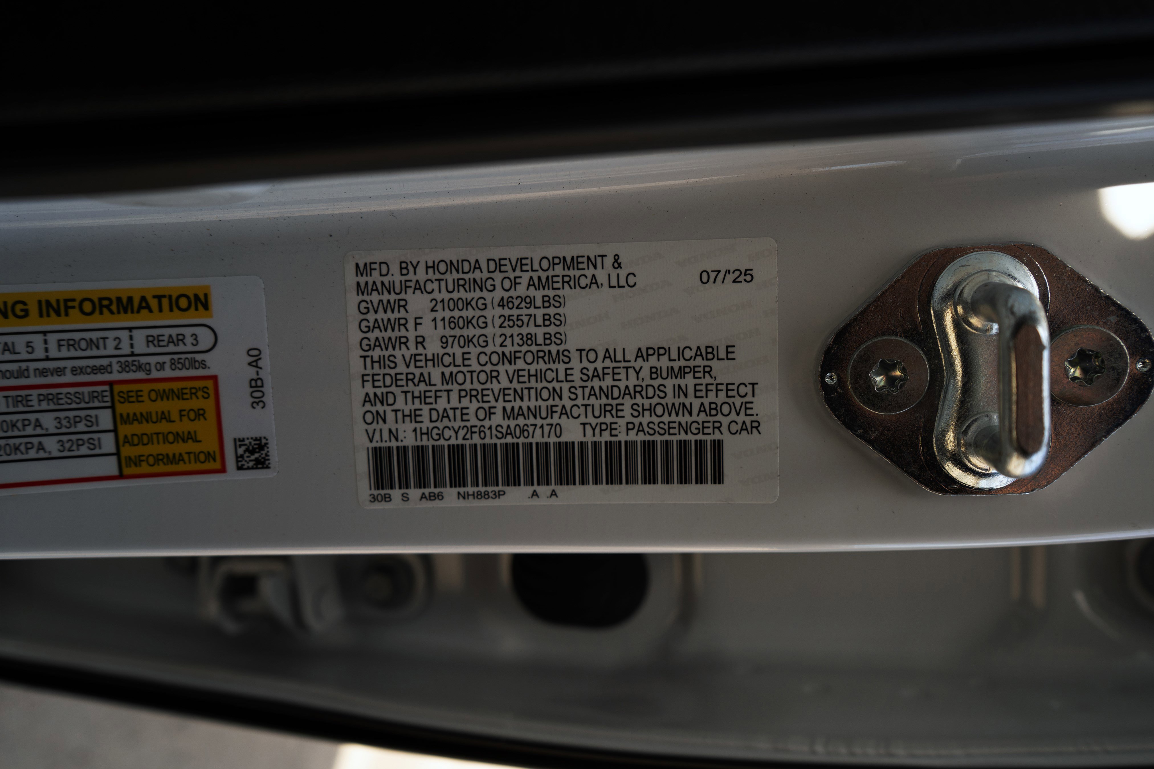 Certified 2025 Honda Accord EX-L image 47