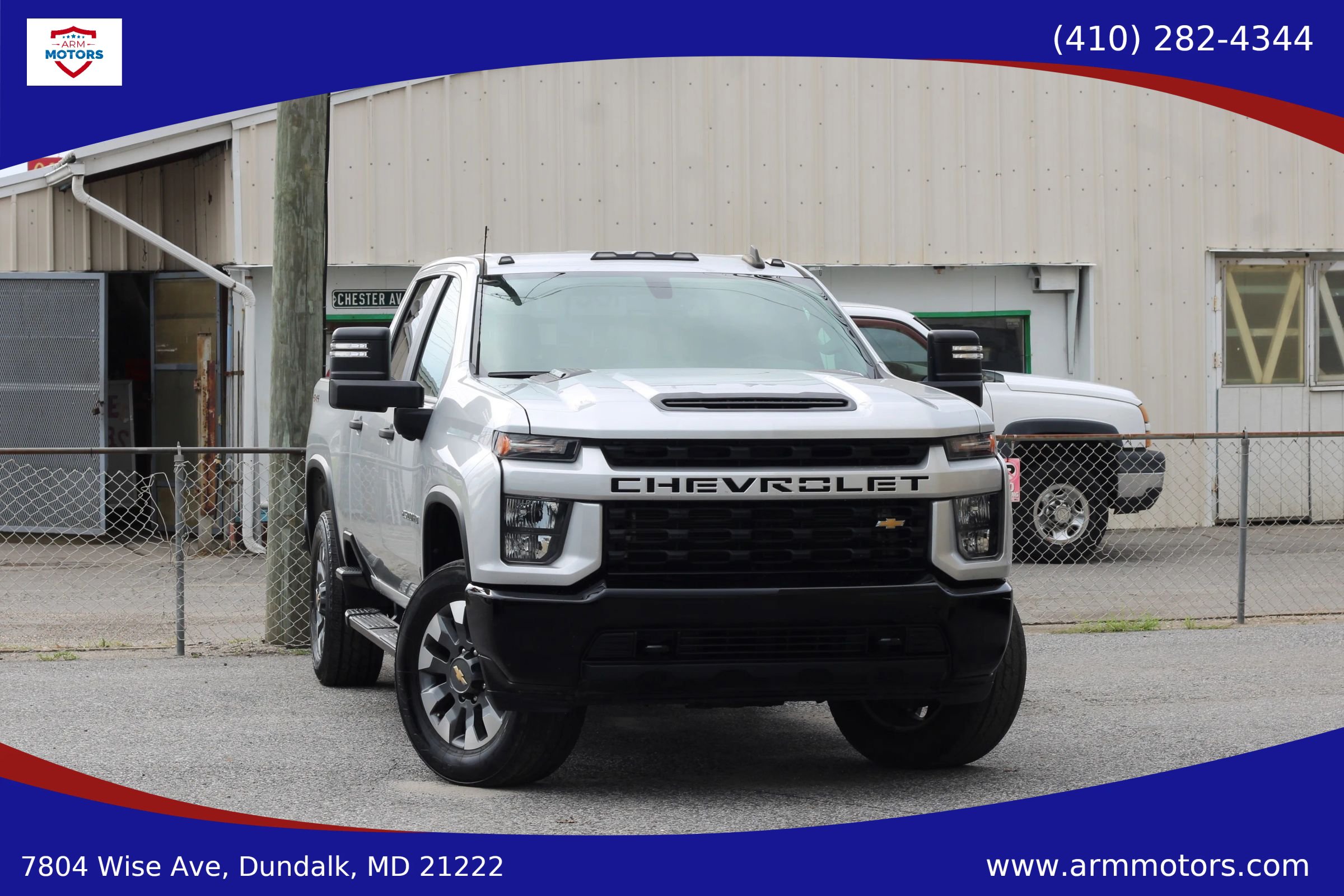 Used 2021 Chevrolet Silverado 2500 Custom w/ Custom Value Package
