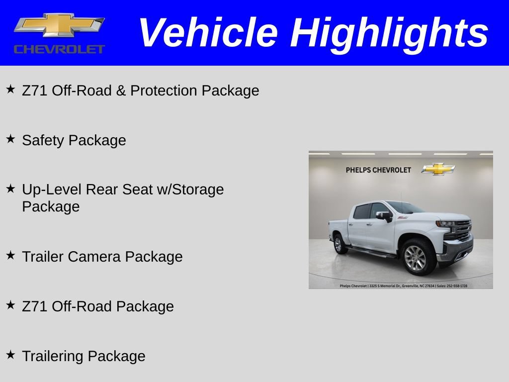 Certified 2019 Chevrolet Silverado 1500 LTZ w/ LTZ Premium Package AWD/4WD image 3