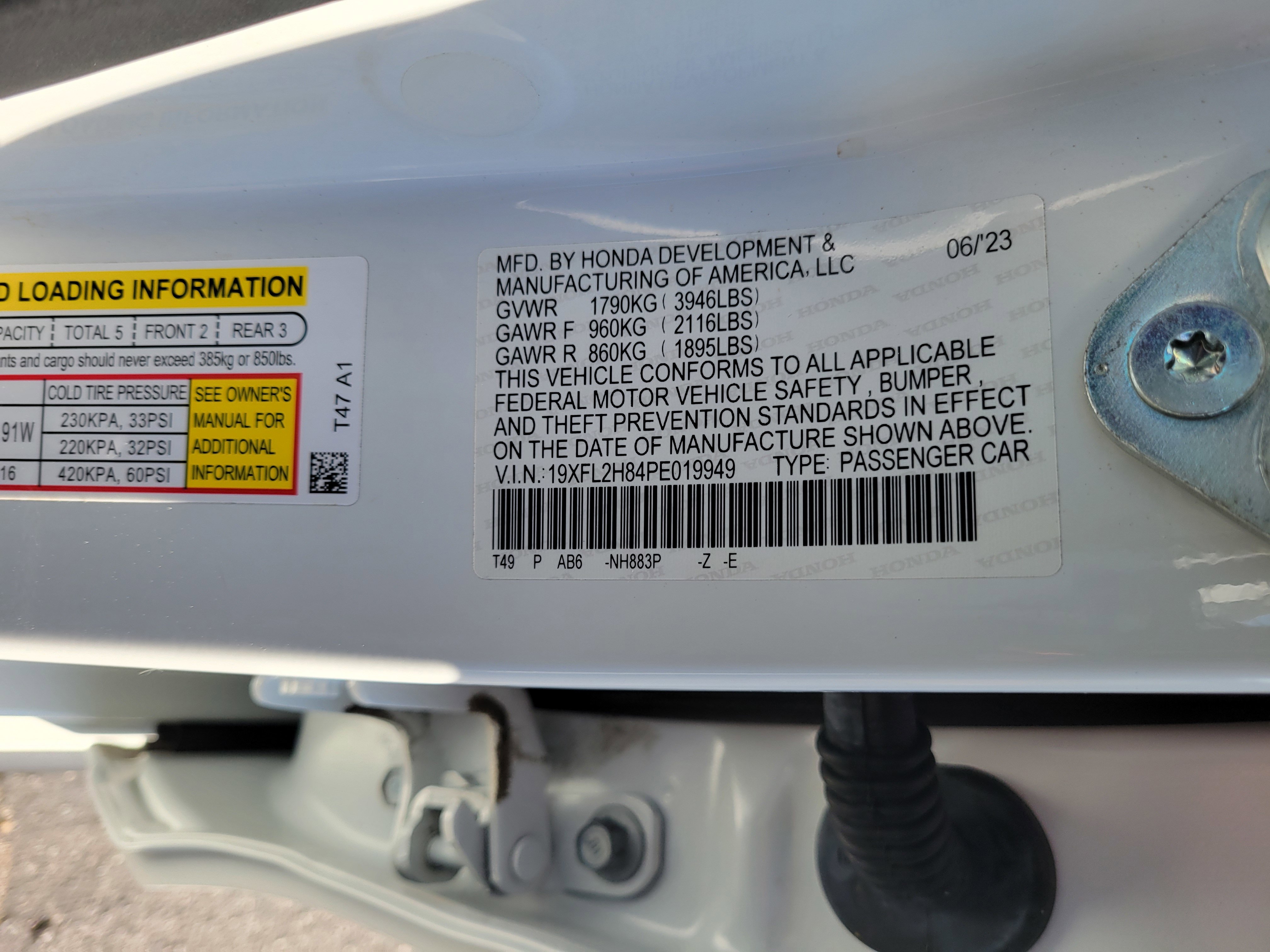 Used 2023 Honda Civic Sport image 42