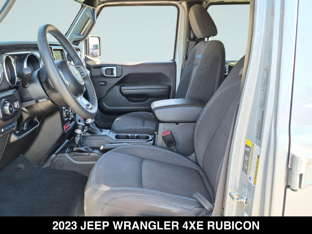 Used 2023 Jeep Wrangler Unlimited Rubicon 4xe w/ Cold Weather Group AWD/4WD image 14