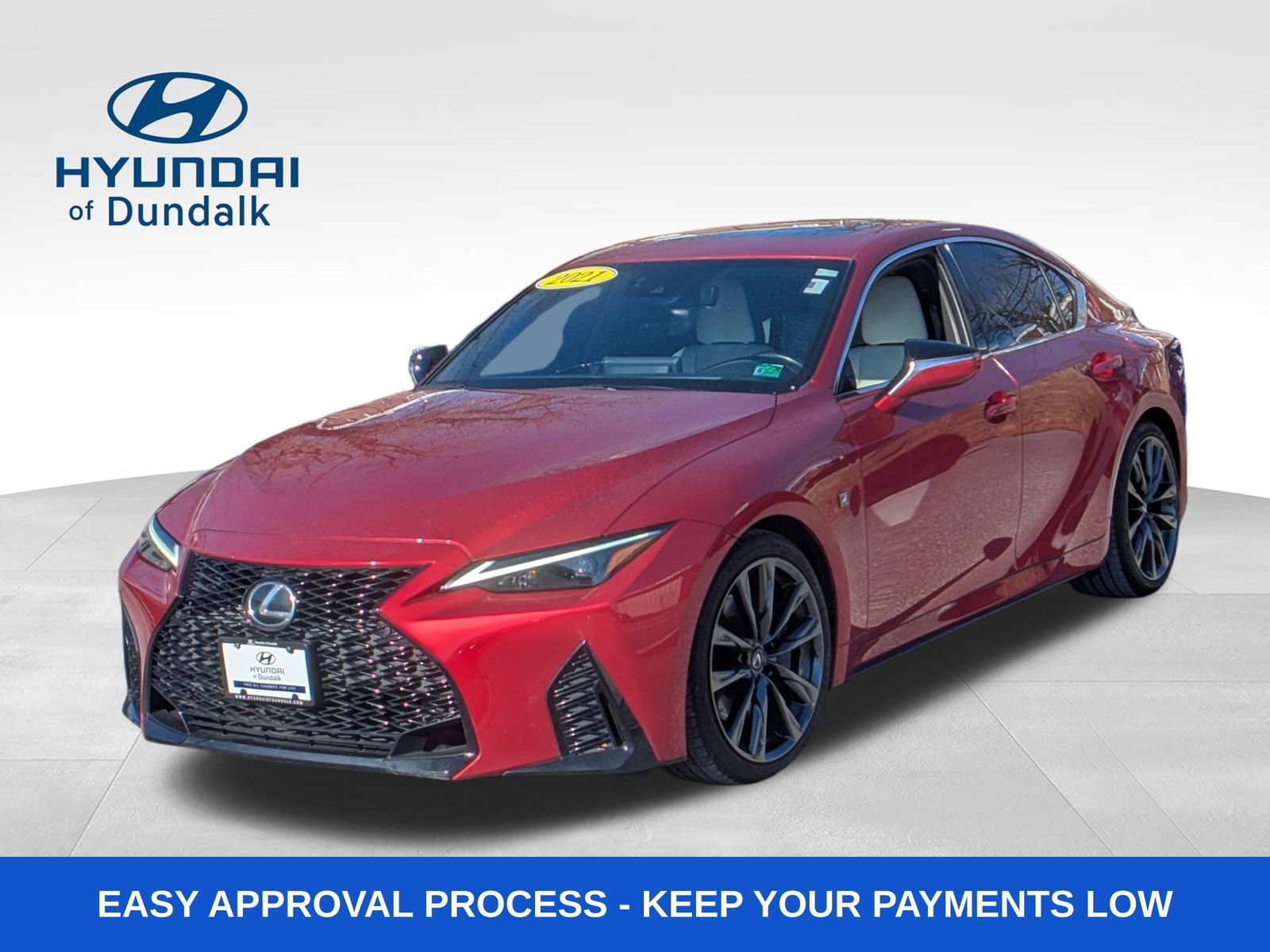 Used 2021 Lexus IS 350 F Sport w/ Navigation Package