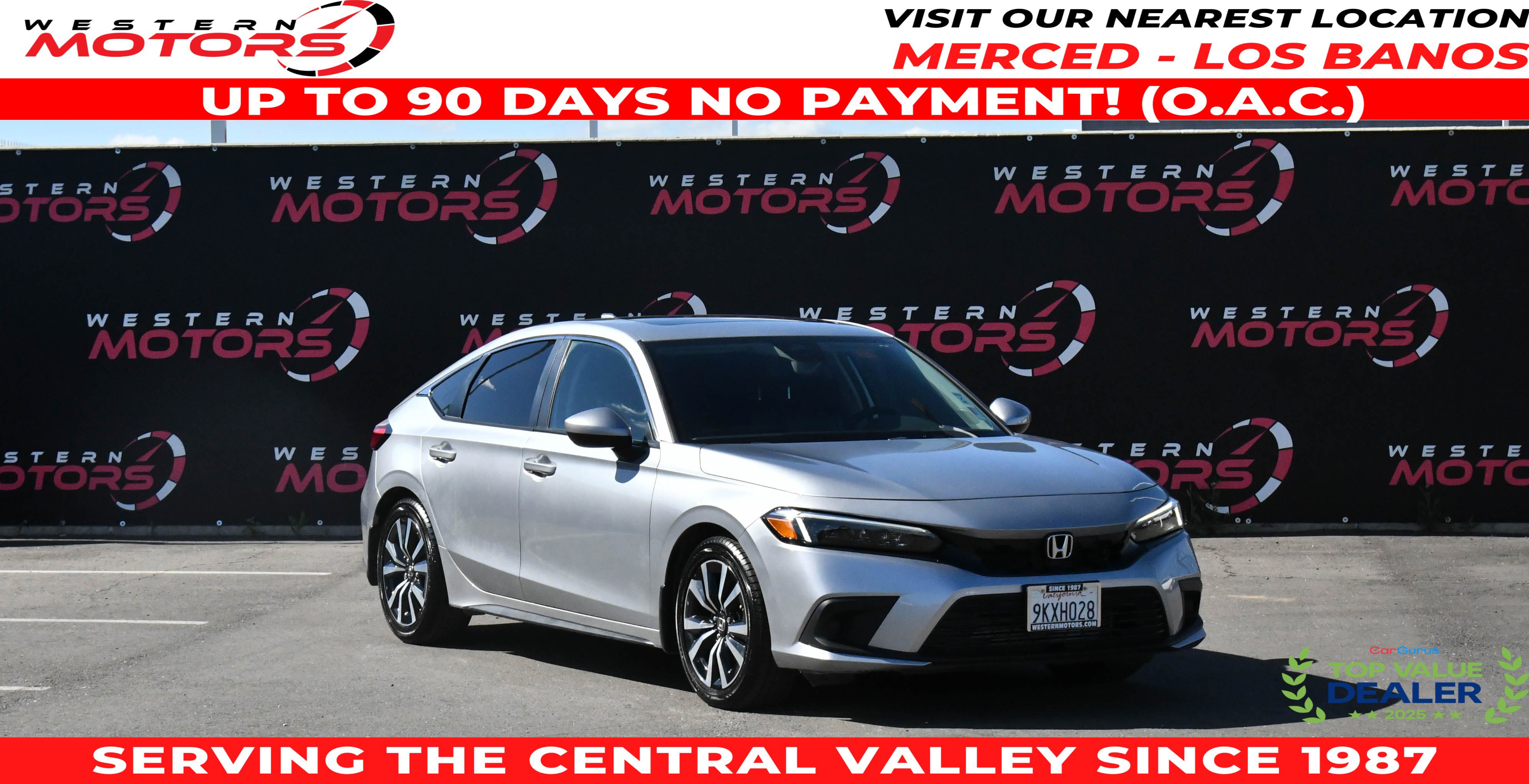 Used 2024 Honda Civic EX-L image 1