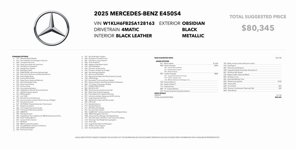 Used 2025 Mercedes-Benz E 450 4MATIC All-Terrain Wagon image 23