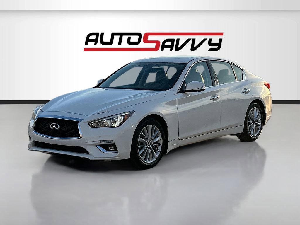 Used 2023 INFINITI Q50 Luxe w/ Cargo Package image 3
