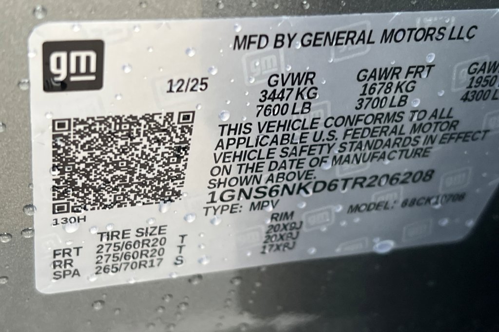 New 2026 Chevrolet Tahoe LT w/ Comfort Package image 24