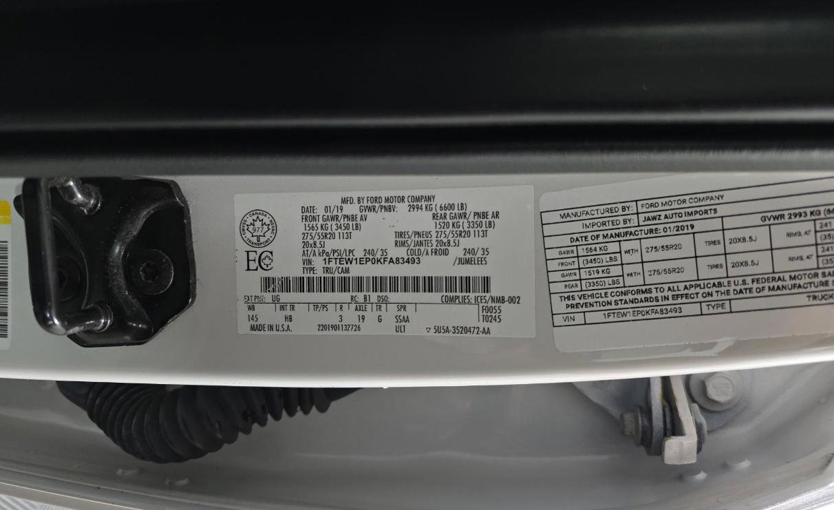 Used 2019 Ford F150 Lariat w/ Equipment Group 502A Luxury image 19