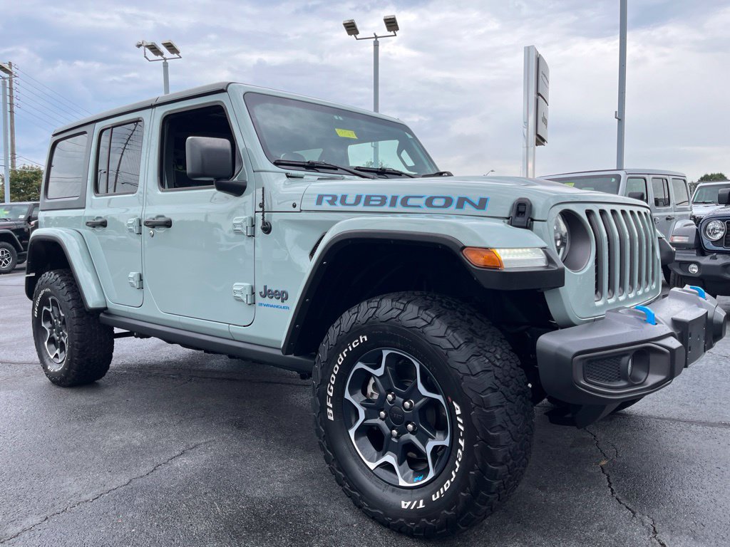 Used 2023 Jeep Wrangler Unlimited Rubicon 4xe w/ Cold Weather Group AWD/4WD image 53