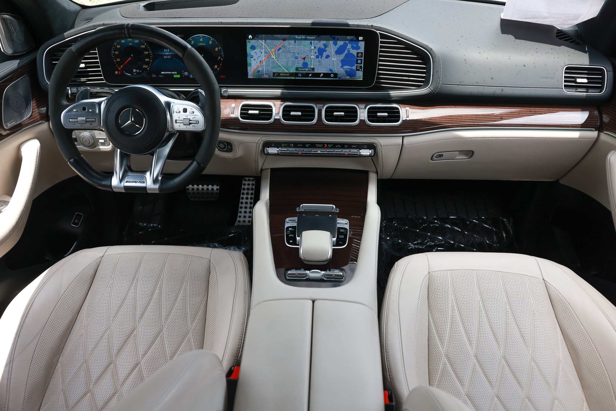 Used 2021 Mercedes-Benz GLS 63 AMG 4MATIC image 28