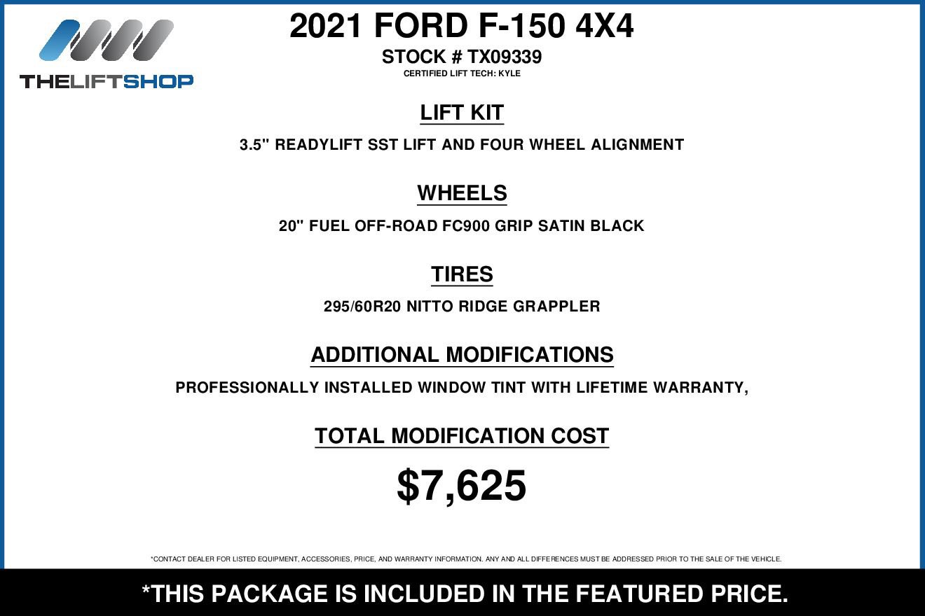 Used 2021 Ford F150 Lariat w/ Equipment Group 502A High AWD/4WD video 2