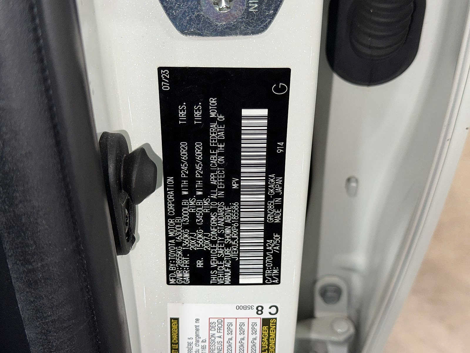 Certified 2023 Toyota 4Runner Limited AWD/4WD image 14