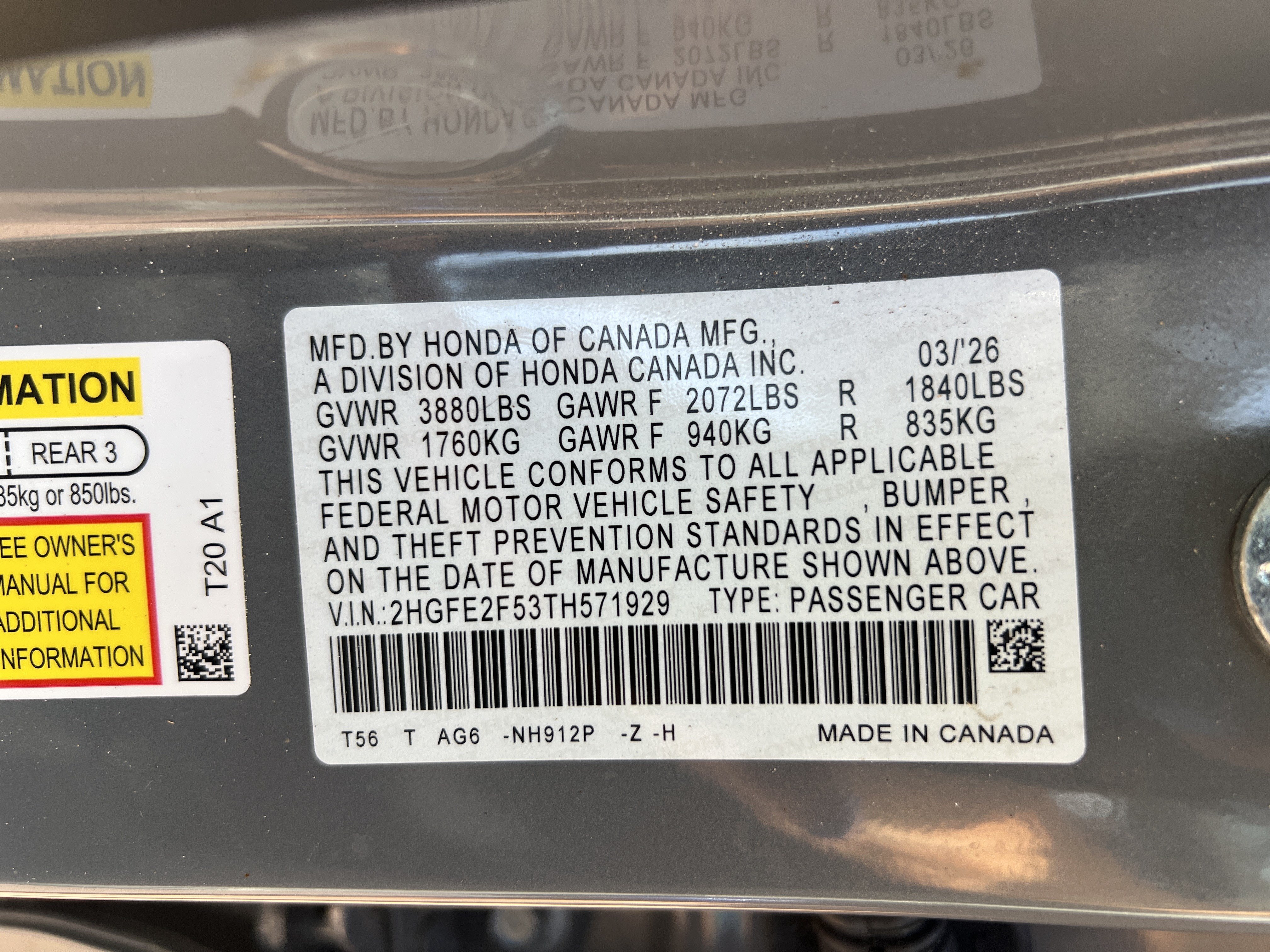 Used 2026 Honda Civic Sport image 32