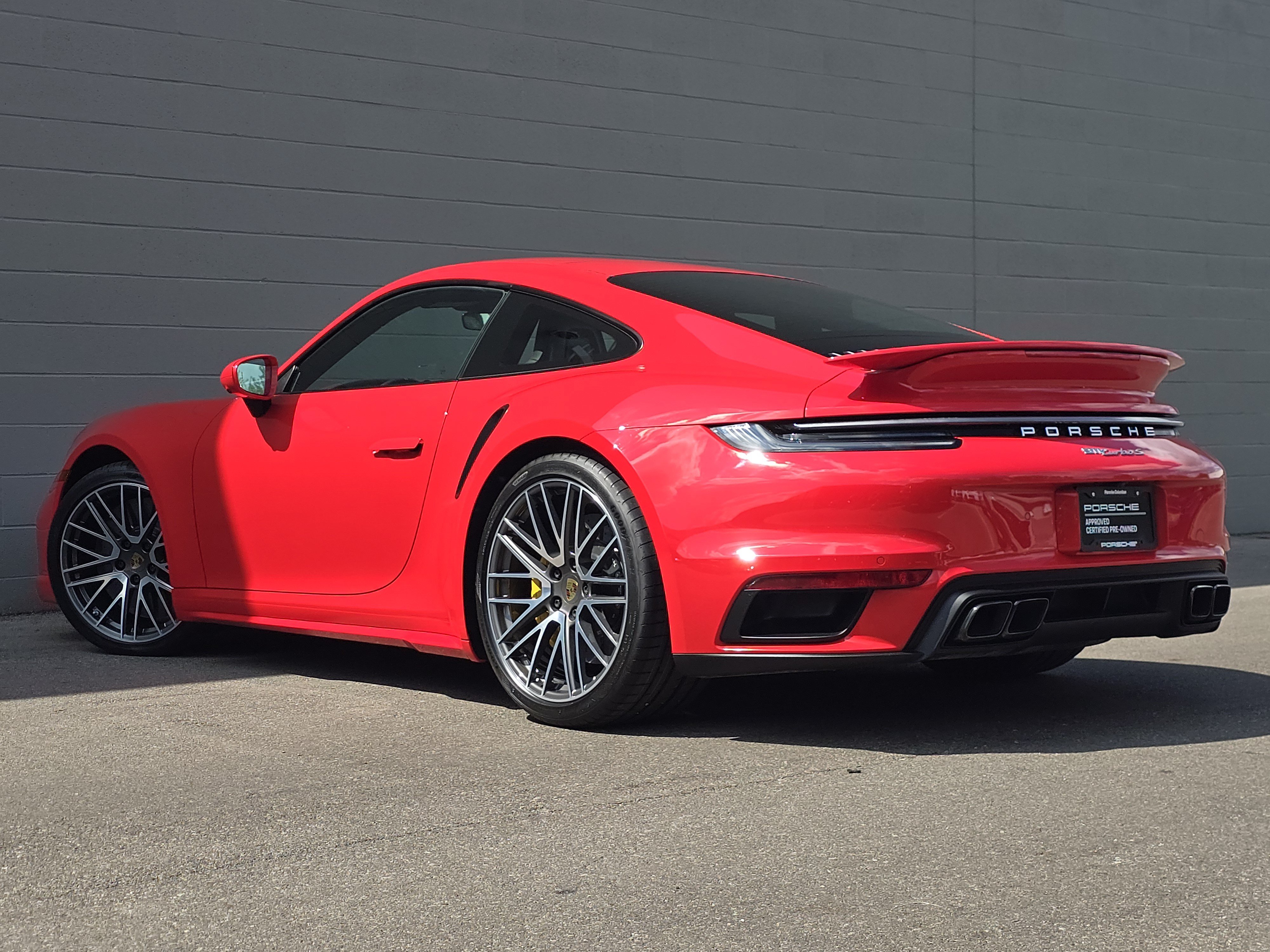 Certified 2021 Porsche 911 Turbo S AWD/4WD image 3