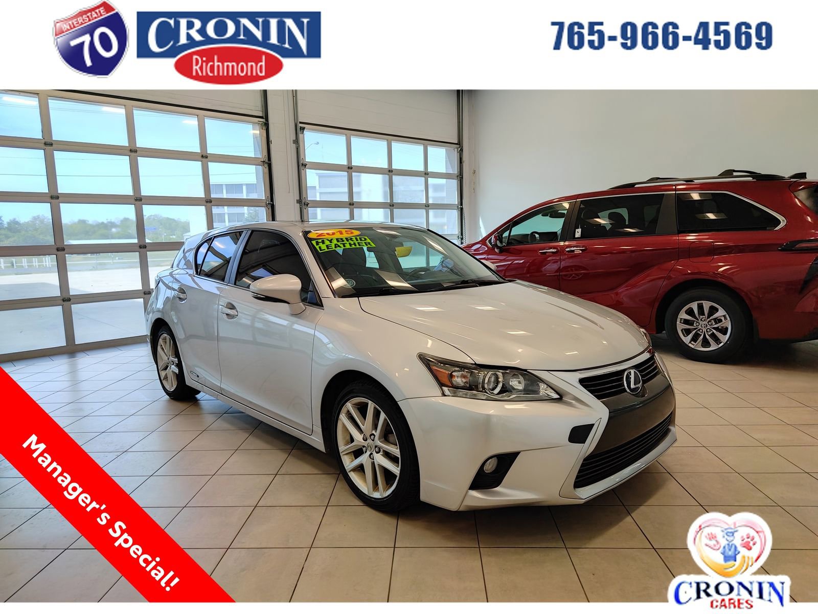 Used 2015 Lexus CT 200h image 1