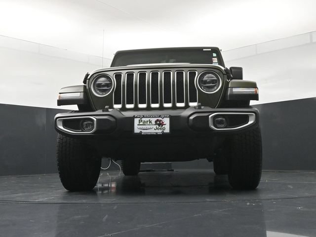 Used 2022 Jeep Wrangler Unlimited Sahara w/ LED Lighting Group AWD/4WD image 19