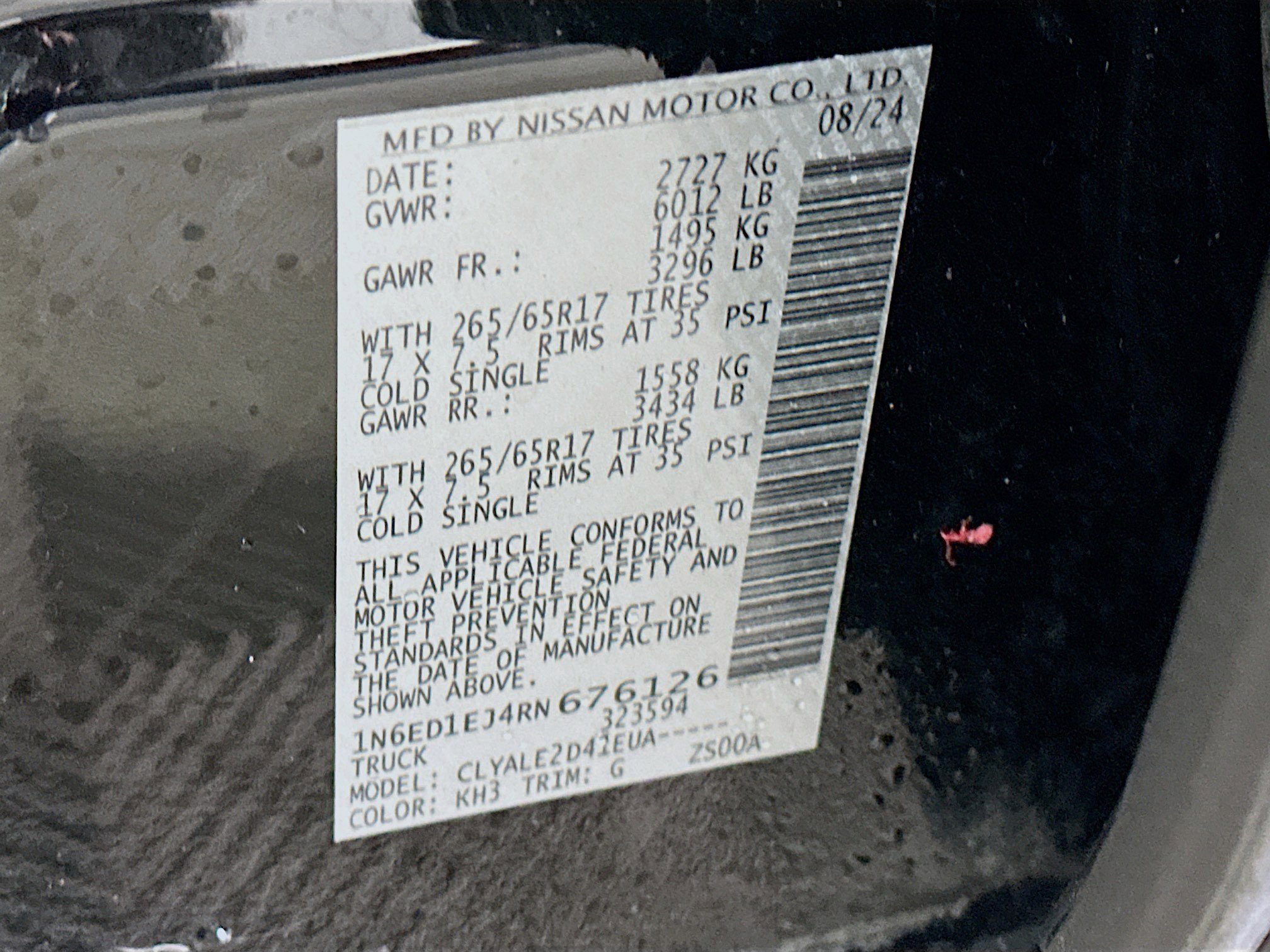 Used 2024 Nissan Frontier SL image 12