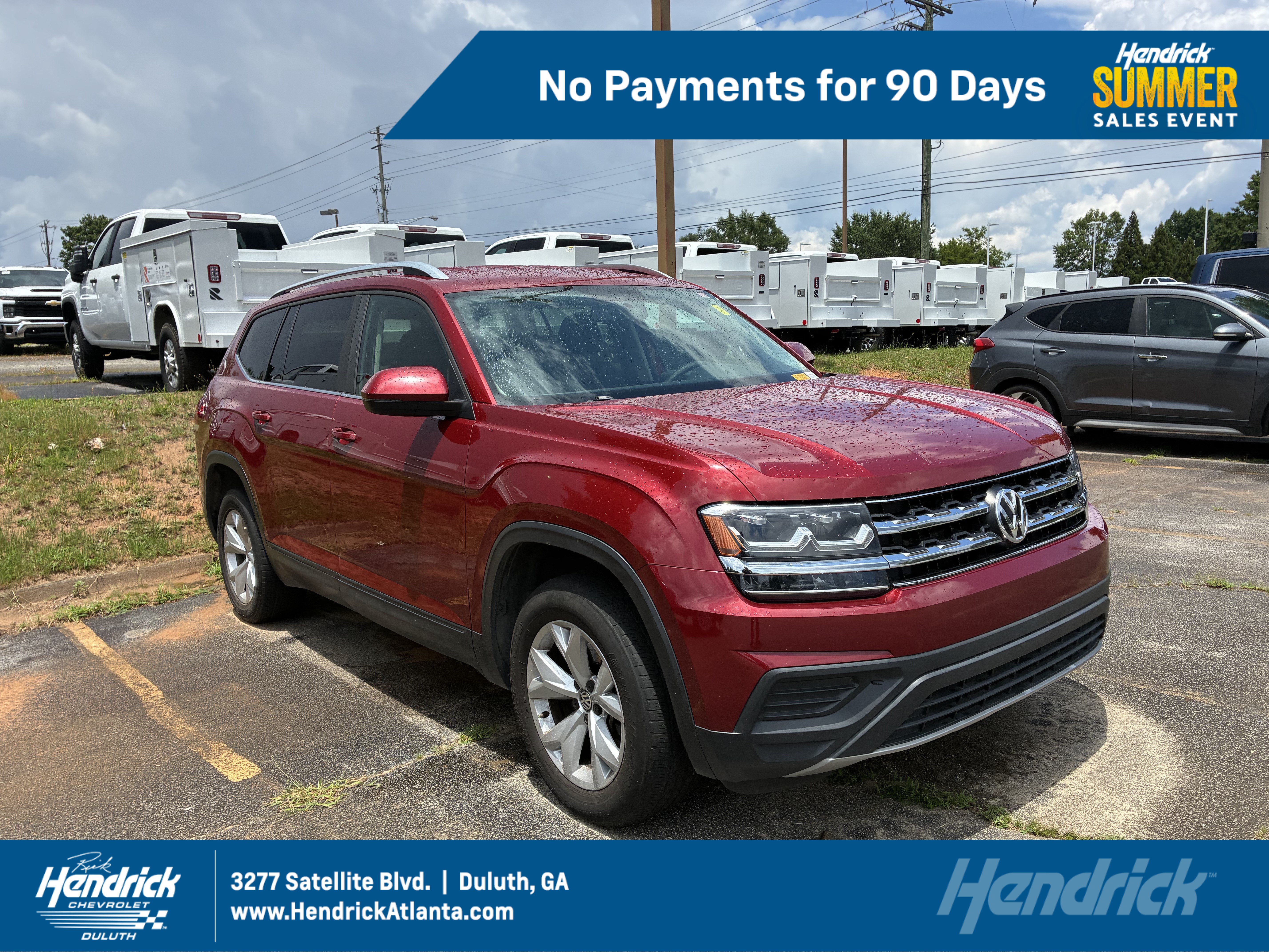 Used 2018 Volkswagen Atlas S AWD/4WD image 1