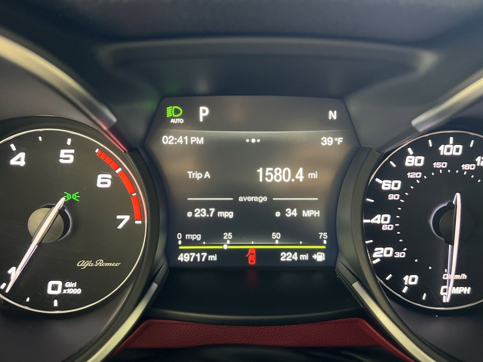 Used 2019 Alfa Romeo Stelvio Ti Sport w/ Quick Order Package 22S Sport image 17