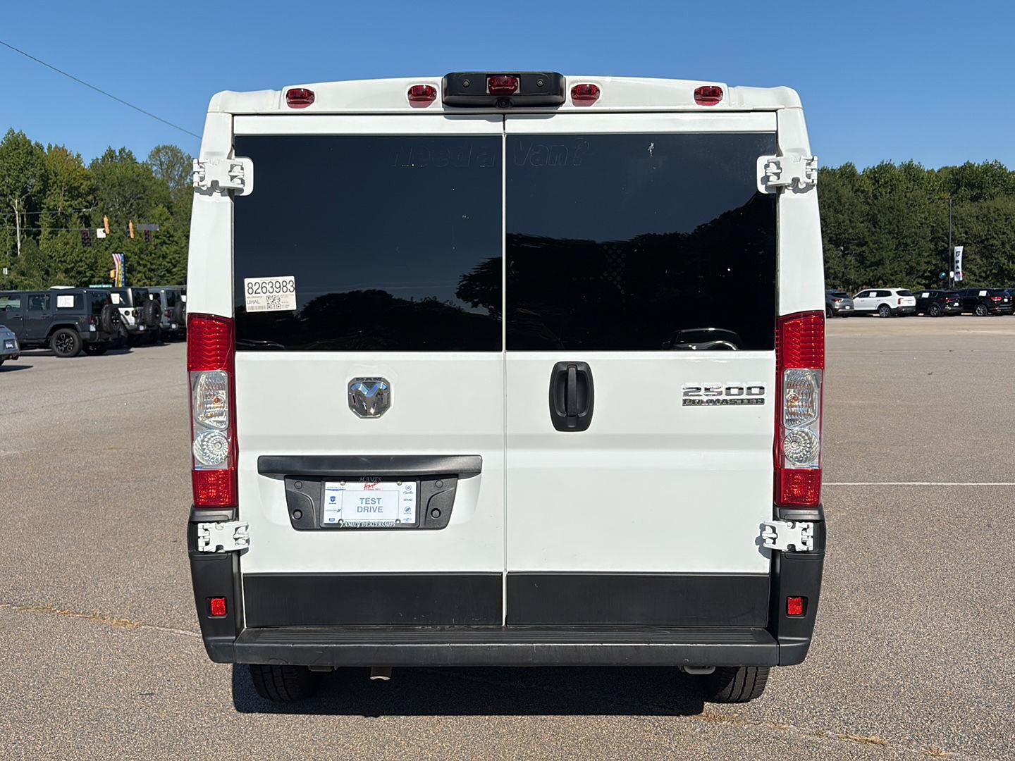 Used 2025 RAM ProMaster 2500 w/ U-Haul Equipment Group FWD image 4