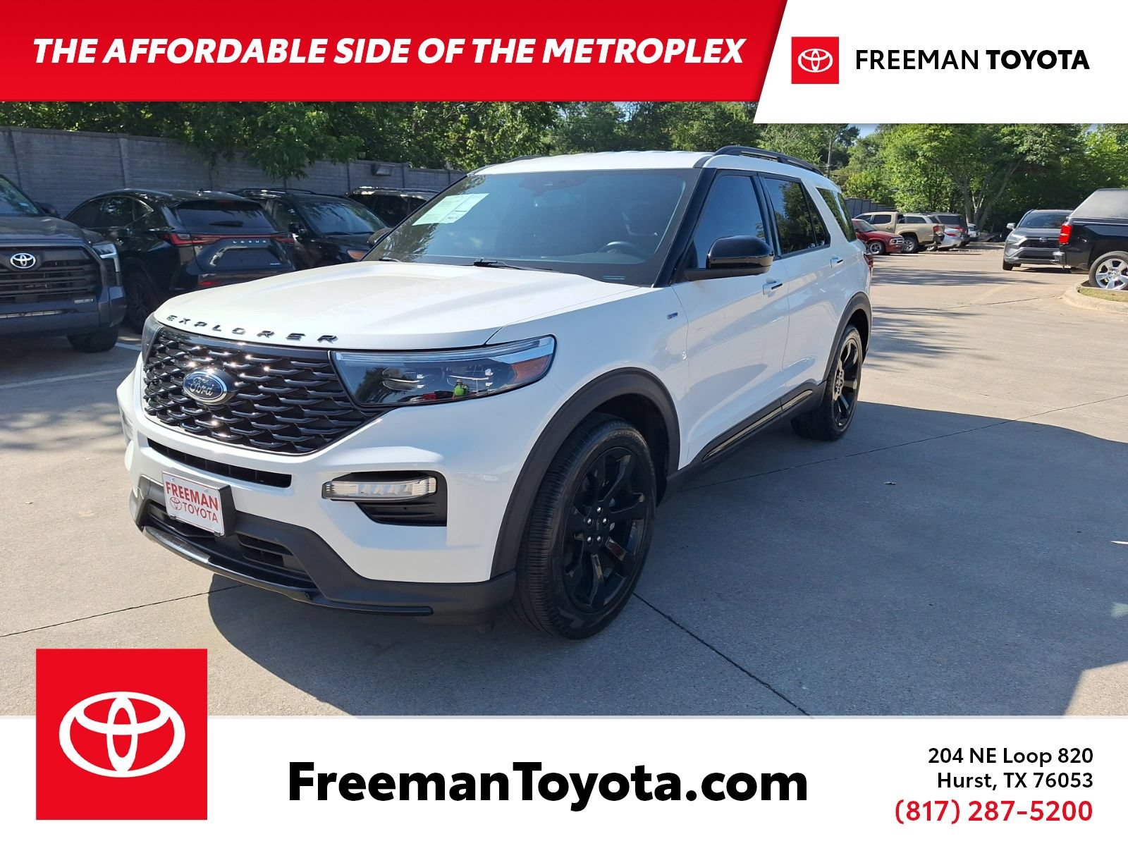 Used 2023 Ford Explorer ST-Line w/ Class IV Trailer Tow Package RWD image 1