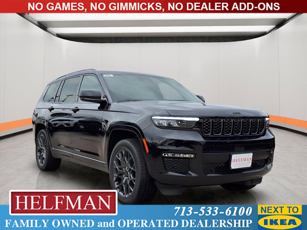 New 2025 Jeep Grand Cherokee L Summit w/ Obsidian Package