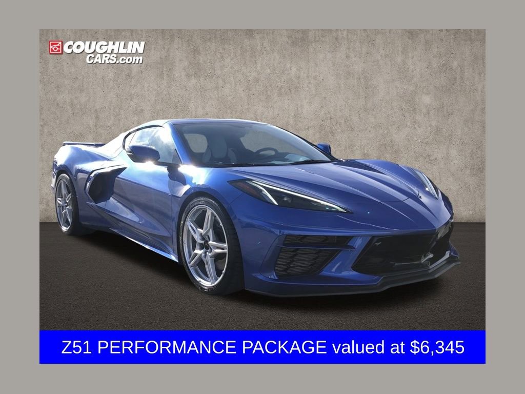 Used 2022 Chevrolet Corvette Stingray Preferred Cpe w/ Z51 Performance Package
