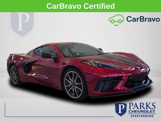 Certified 2023 Chevrolet Corvette Stingray Preferred Cpe w/ Z51 Performance Package RWD image 1