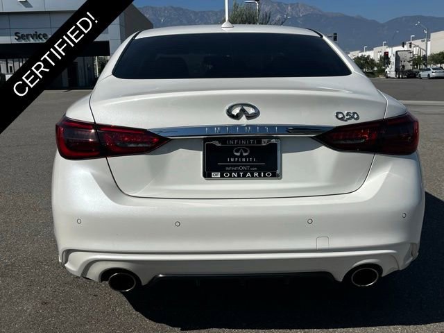 Certified 2024 INFINITI Q50 Luxe w/ Cargo Package image 8
