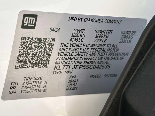Used 2025 Chevrolet Trax RS w/ Driver Confidence Package FWD image 32