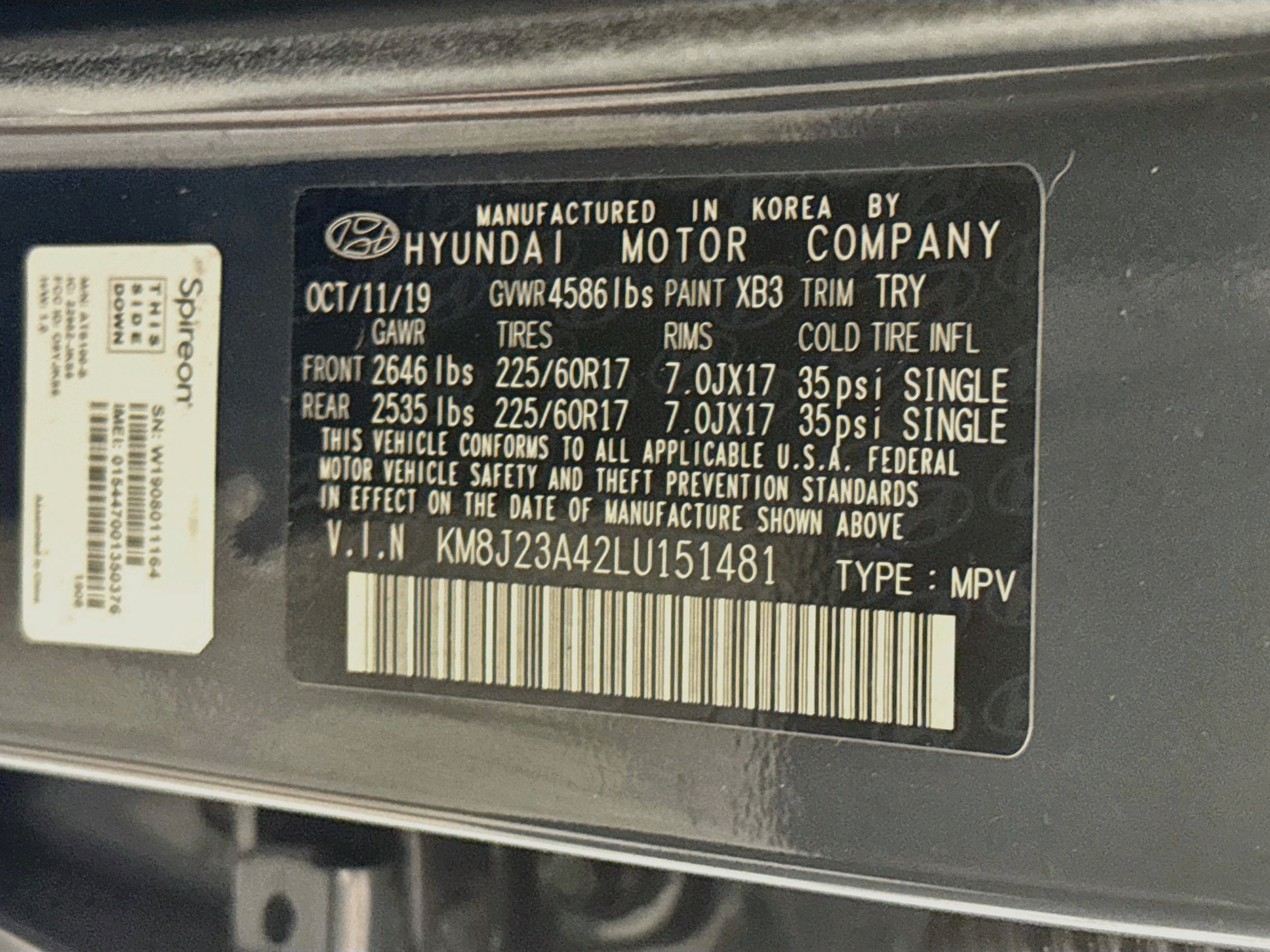 Used 2020 Hyundai Tucson SE w/ Cargo Package FWD image 70