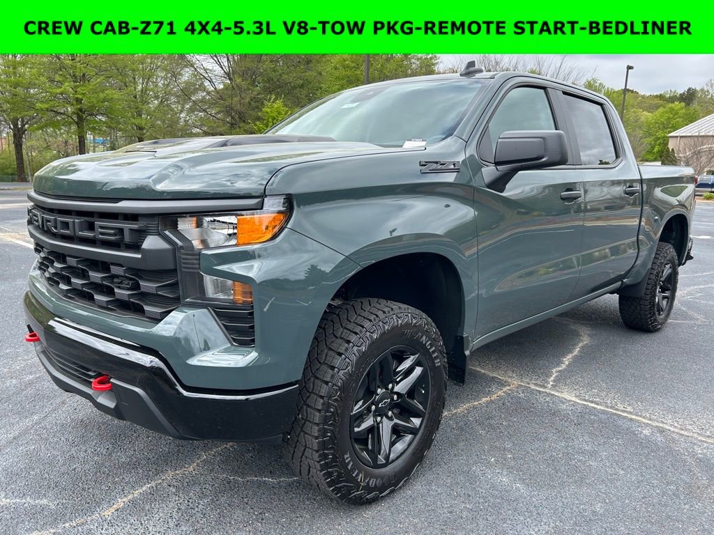 New 2026 Chevrolet Silverado 1500 Custom Trail Boss w/ LPO, Dark Essentials Package image 2