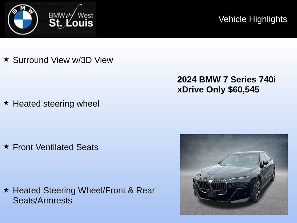 Used 2024 BMW 740i xDrive image 23