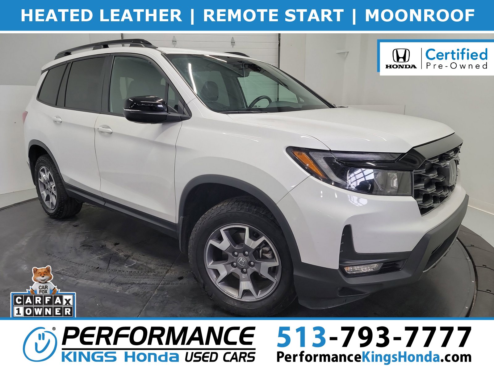 Certified 2022 Honda Passport TrailSport