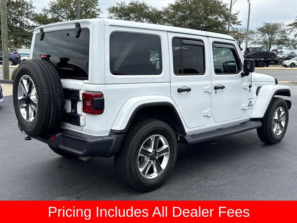 Used 2023 Jeep Wrangler Unlimited Sahara w/ Safety Group AWD/4WD image 3
