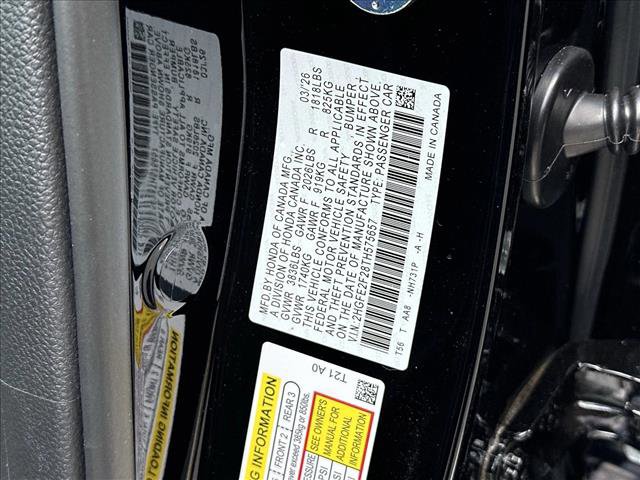 New 2026 Honda Civic LX image 18