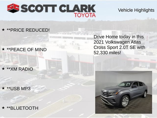 Used 2021 Volkswagen Atlas Cross Sport SE image 7