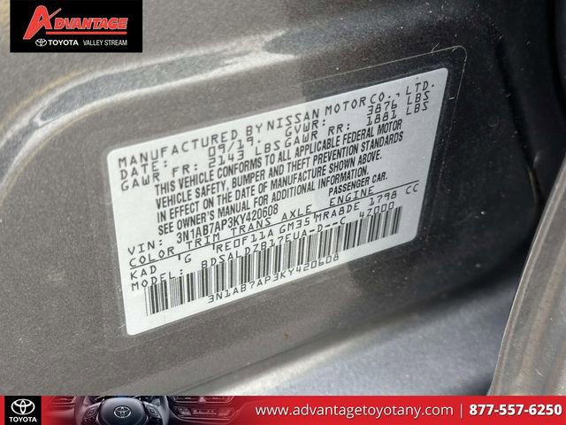 Used 2019 Nissan Sentra SV FWD image 22
