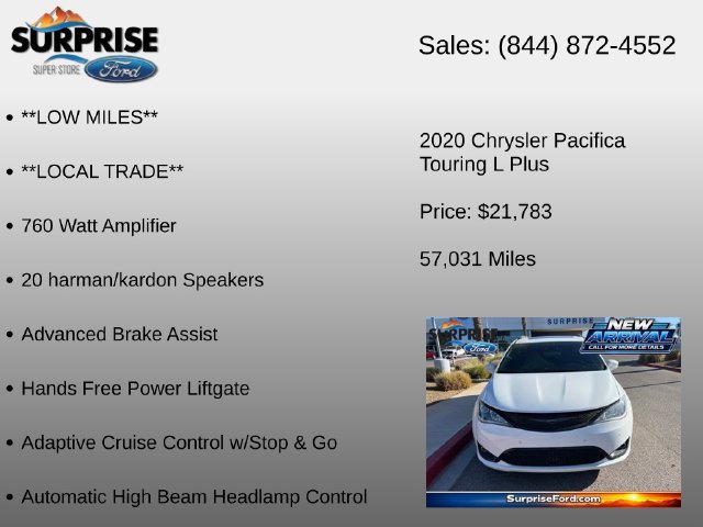 Used 2020 Chrysler Pacifica Touring-L Plus FWD image 22