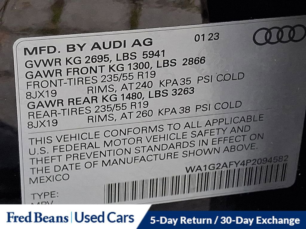 Used 2023 Audi Q5 e Premium w/ Convenience Package AWD/4WD image 28