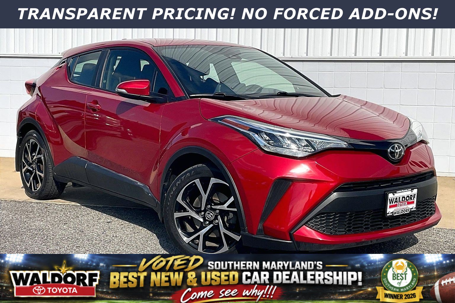 Used 2021 Toyota C-HR XLE