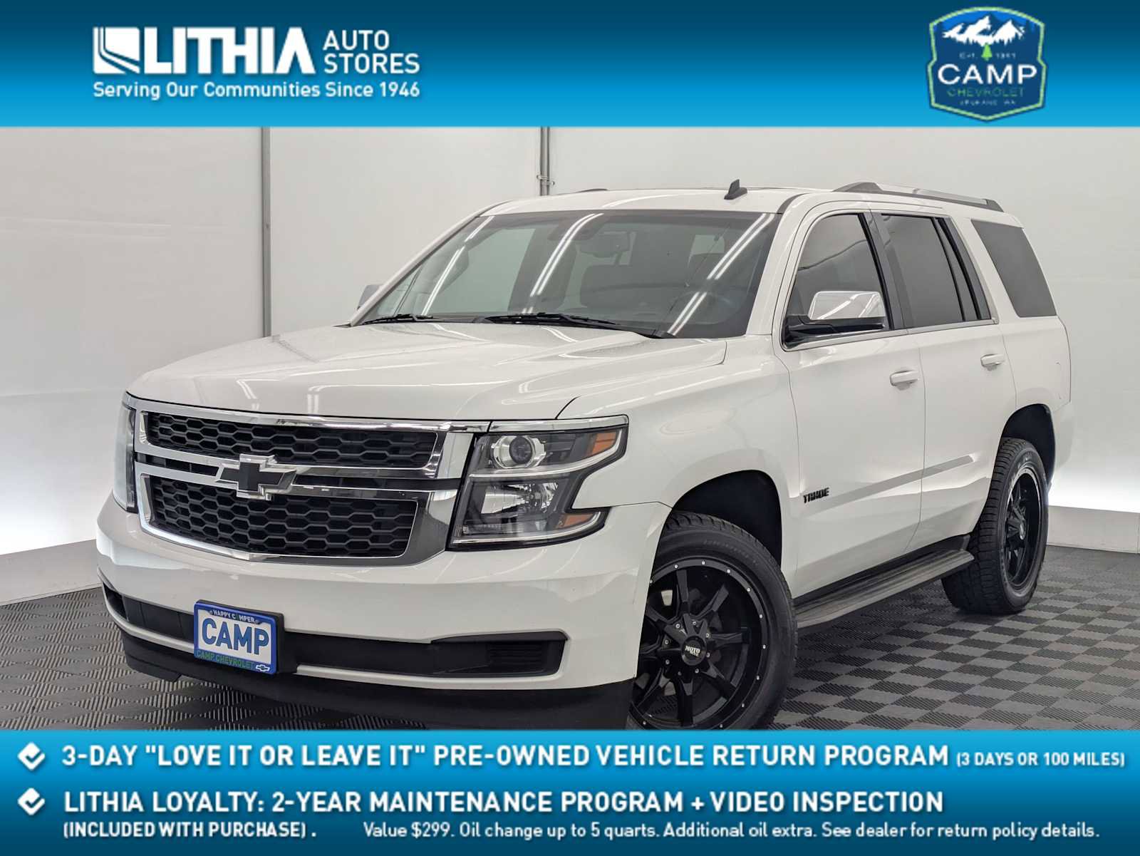 Used 2015 Chevrolet Tahoe LT AWD/4WD image 1