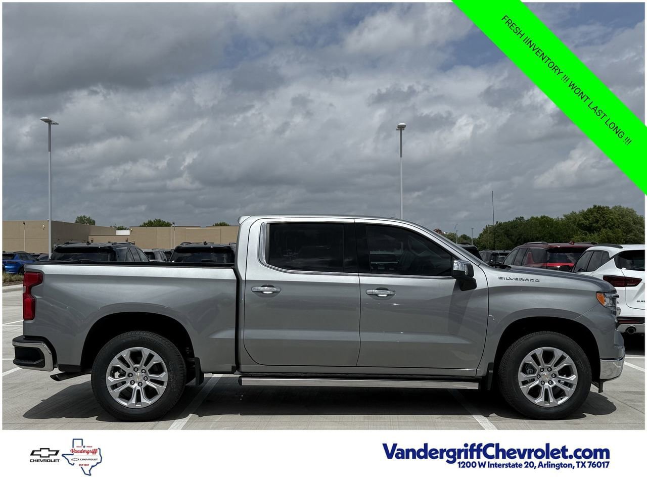 New 2026 Chevrolet Silverado 1500 LTZ w/ LTZ Premium Package RWD image 3