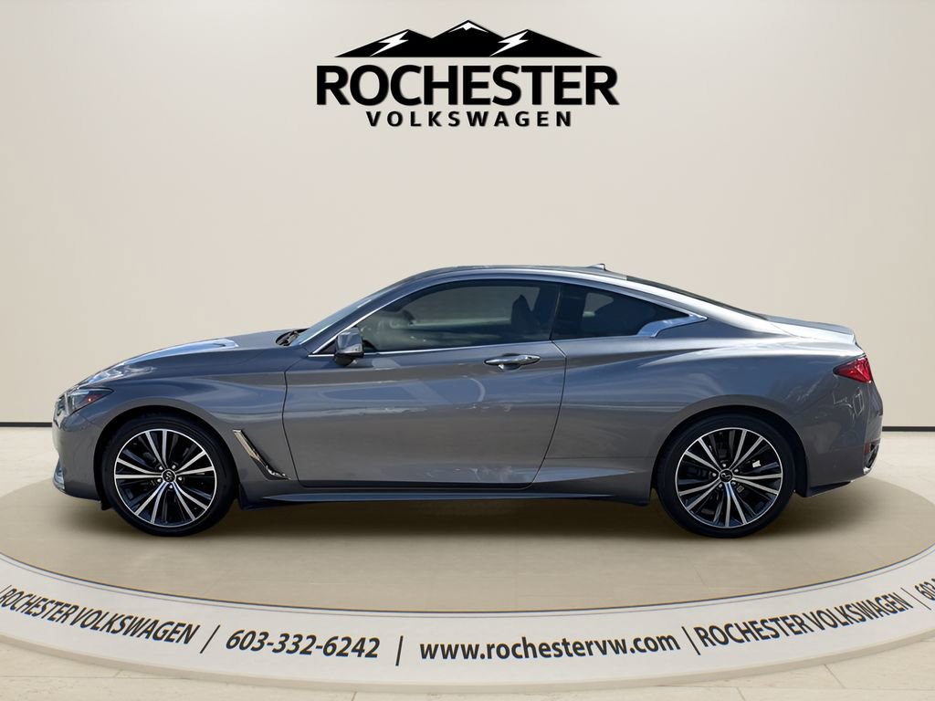 Used 2021 INFINITI Q60 3.0t Luxe w/ Essential Package image 3