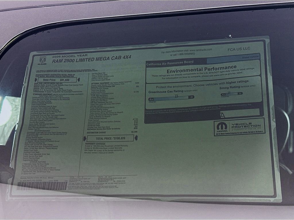 New 2026 RAM 2500 Limited image 21