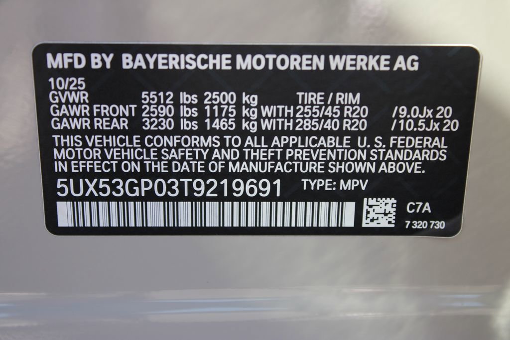 New 2026 BMW X3 xDrive30 w/ Premium Package image 55