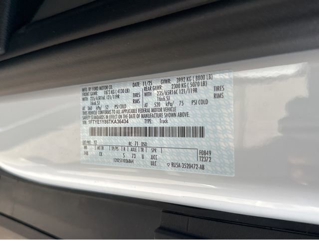 New 2026 Ford Transit 150 Low Roof w/ Load Area Protection Package image 40