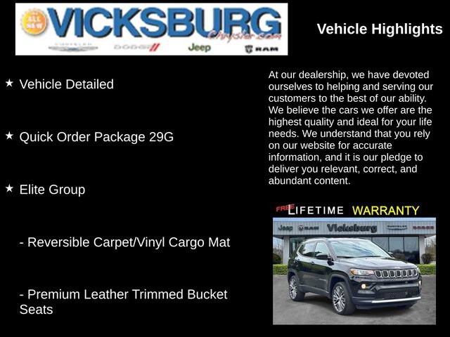 Used 2023 Jeep Compass Limited w/ Elite Group AWD/4WD image 25