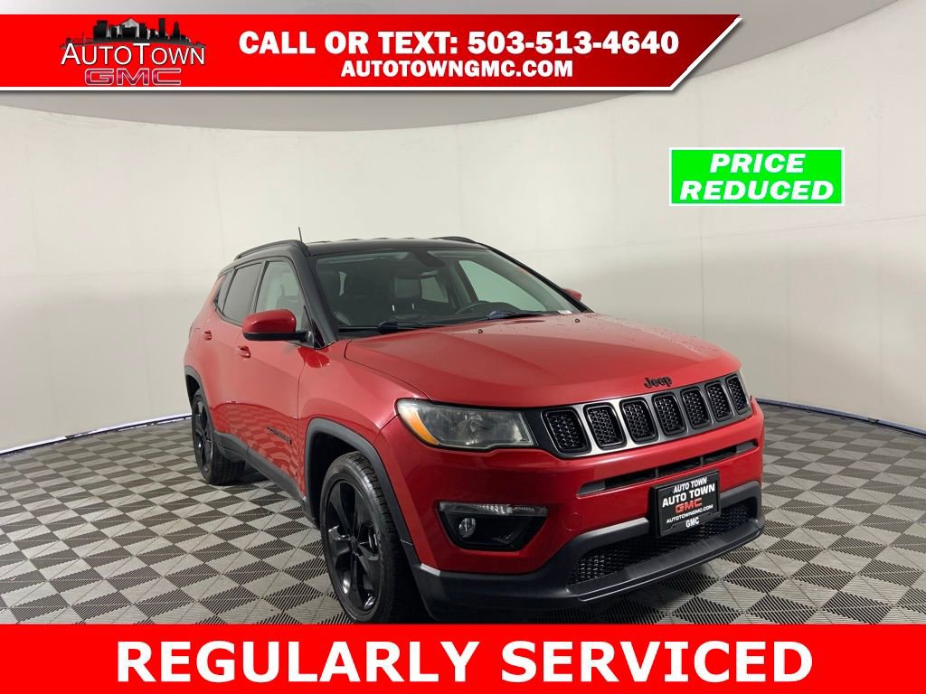 Used 2021 Jeep Compass Latitude image 1