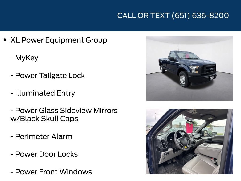 Used 2017 Ford F150 XL w/ Equipment Group 101A Mid AWD/4WD image 10